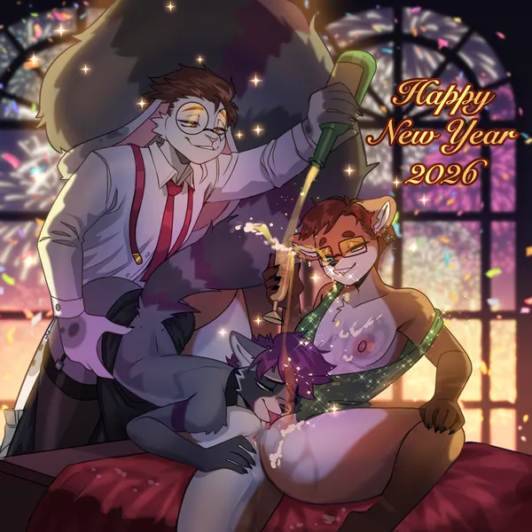 kainin, riley delmare, tak (thetak) (new year) created by ghastlyfish