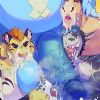 kazu (thatgaysushi), kris (zourik), nogard krad nox (mythology) created by ritsukaxan