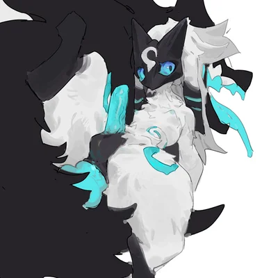 kindred (lol), lamb (lol), wolf (lol) (league of legends, riot games) created by ramssa