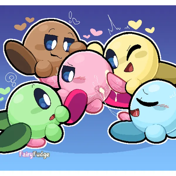 kirby (kirby (series), nintendo) created by fairyfudge