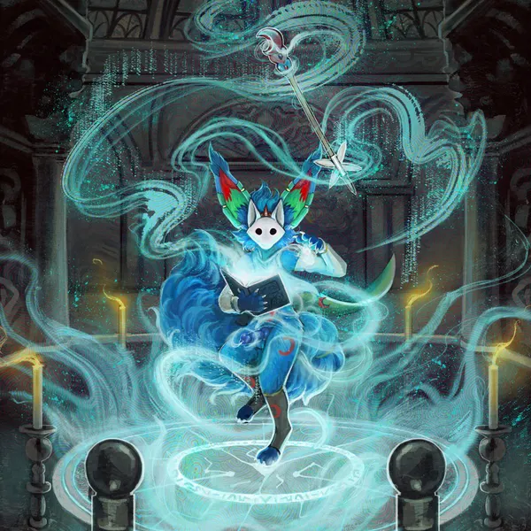kitsunal (character) created by cu sith (artist)