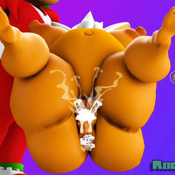 knuckles the echidna, rouge the bat (instant loss 2koma, sega) created by rocketspuff