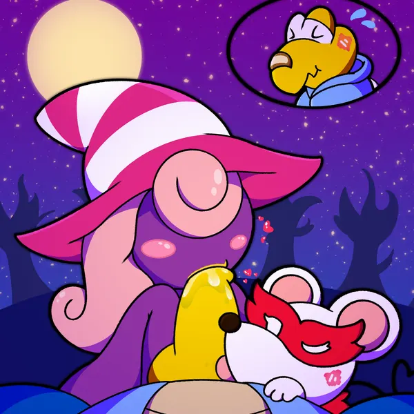 koops, ms. mowz, vivian (mario) (mario bros, nintendo) created by nsfsunflower
