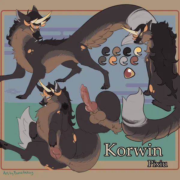 korwin (fabulous beasts, mythology) created by bunzillaking