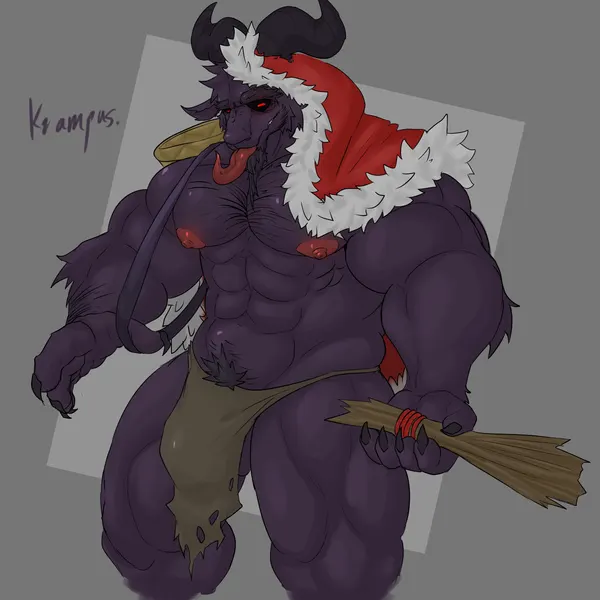 krampus (christmas) created by demonrat