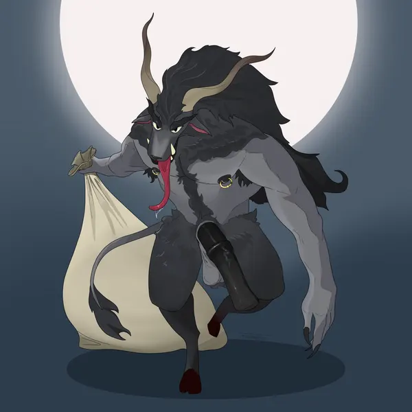 krampus (christmas) created by fructosed