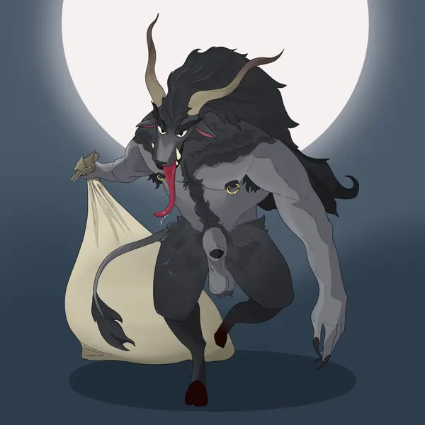 krampus (christmas) created by fructosed