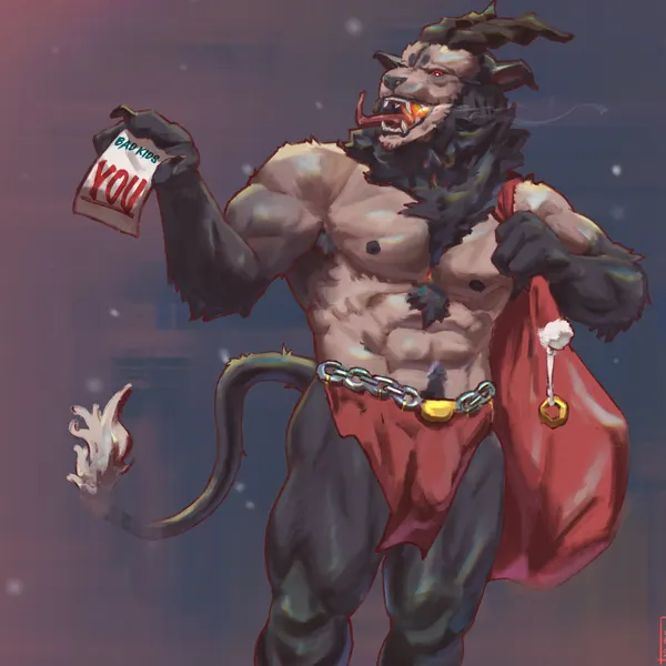 krampus (christmas) created by ktsuart