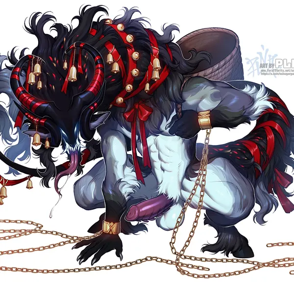 krampus (christmas) created by plna