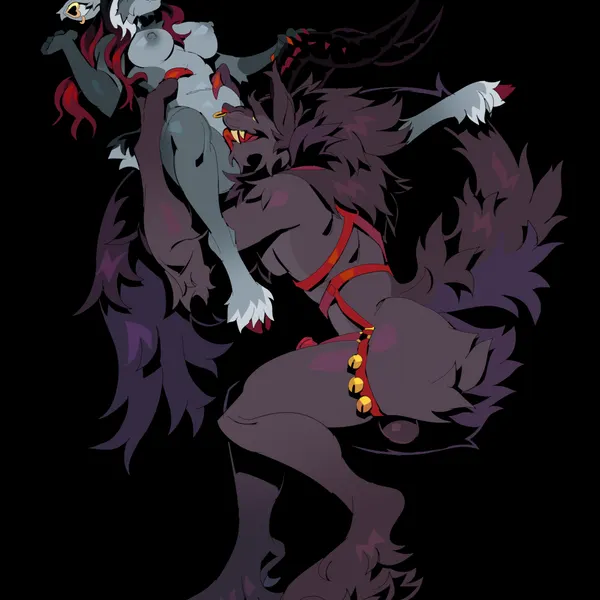 krampus (christmas) created by semashine