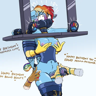 krd (oc), rainbow dash (mlp) (friendship is magic, hasbro) created by caroo