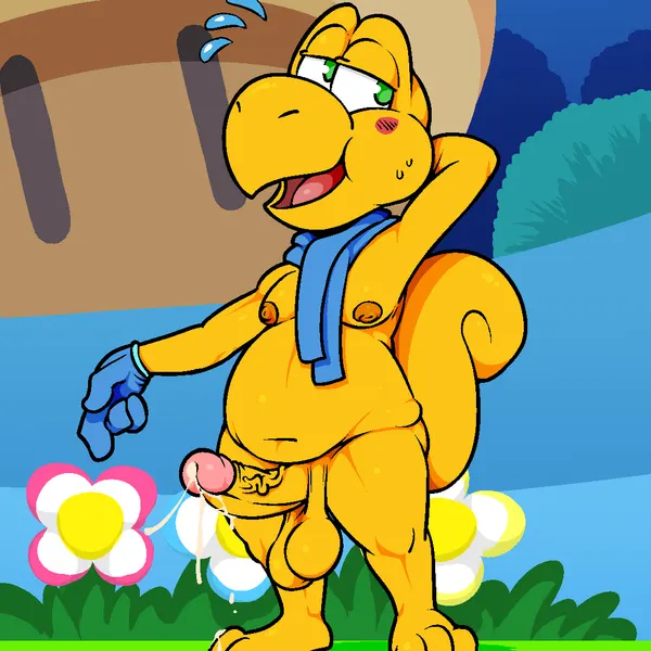 kurt koopa (mario bros, nintendo) created by arty the frog