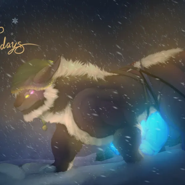 kurt the thunderfloof (christmas) created by geno28