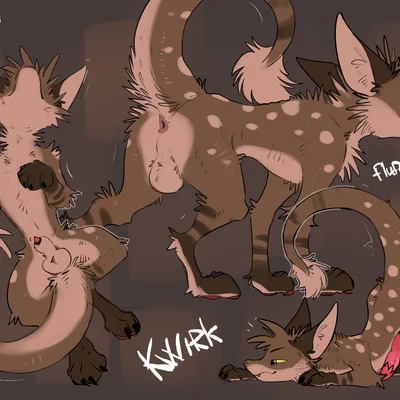 kwirk (tundrafox34) (mythology) created by cuteconfy