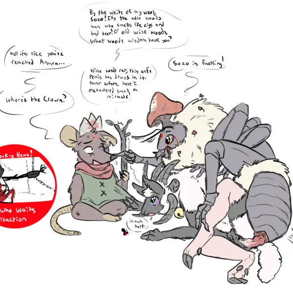 lamb (cult of the lamb), narinder, ratau (cult of the lamb) (cult of the lamb, massive monster (studio)) created by welcometaco