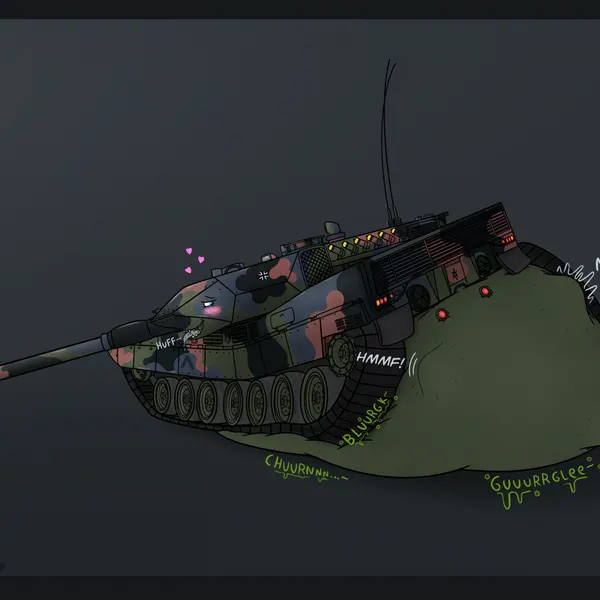 leopard 2 created by berkutmakesart