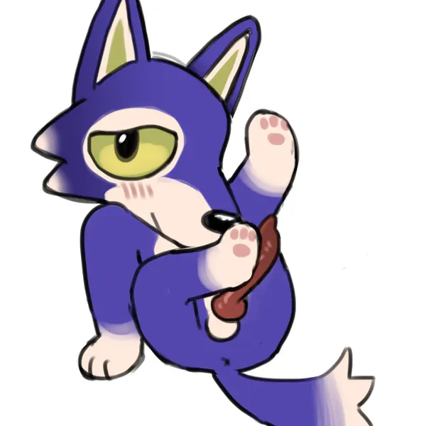 lobo (animal crossing) (animal crossing, nintendo) created by binkybnuuy