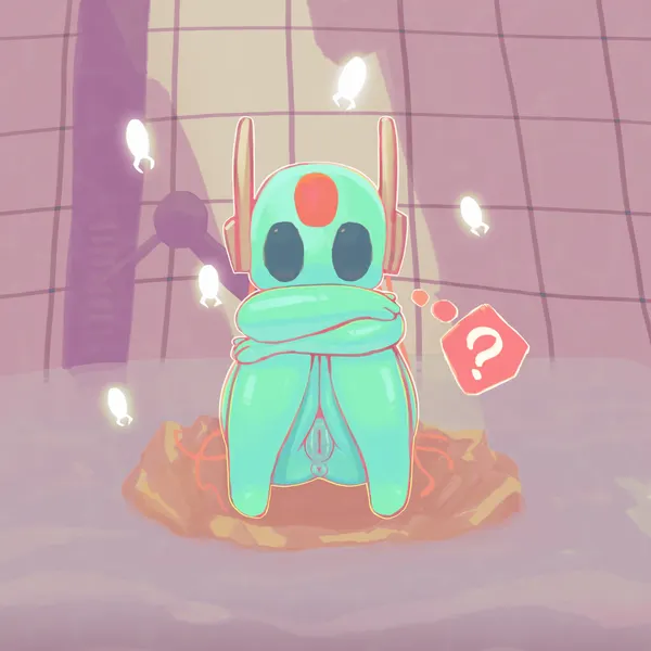 looks to the moon (rain world) (rain world, videocult) created by neotrinya