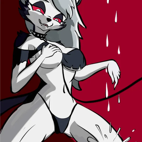loona (helluva boss) (hellaverse, helluva boss) created by bronybran
