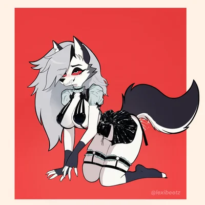 loona (helluva boss) (hellaverse, helluva boss) created by lexibeetz