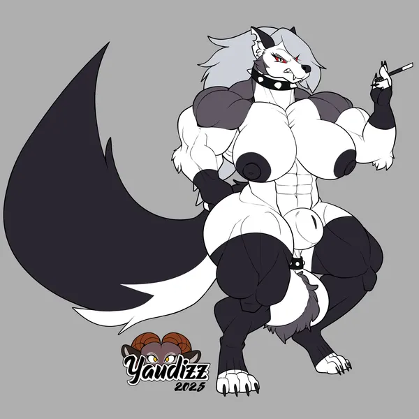 loona (helluva boss) (hellaverse, helluva boss) created by yaudizz