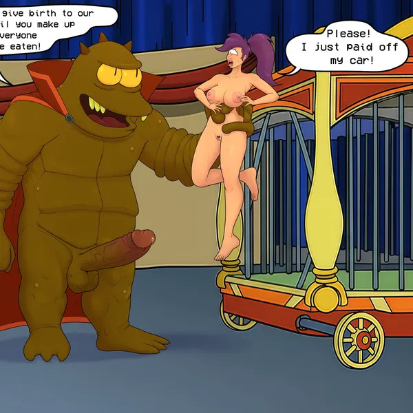 lrrr (futurama), turanga leela (comedy central, futurama) created by idiklonius