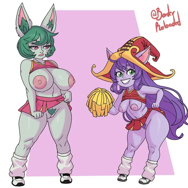 lulu (lol), vex (lol) (league of legends, riot games) created by borderreloaded