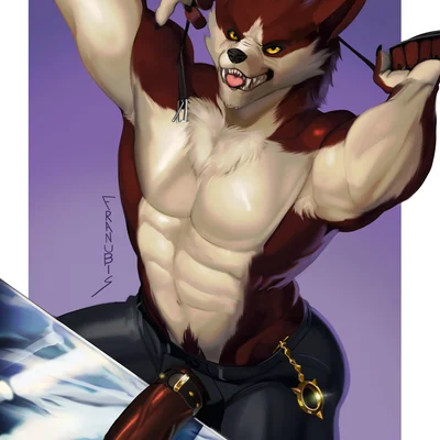 lycan west (fortnite), west (epic games, fortnite) created by franubis