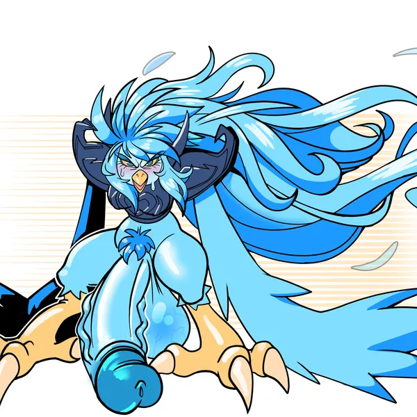 martlet (undertale yellow), martlet (zenith form) (undertale yellow) created by galactabee