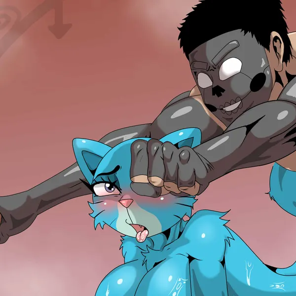mary senicourt, slashi (cartoon network, the amazing world of gumball) created by slasheramaya
