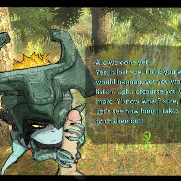 midna (nintendo, the legend of zelda) created by fium fium