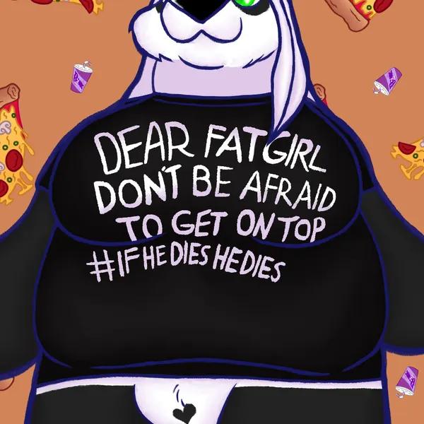 mika (lunarpanda8686) (dear fat girl (meme), meme clothing) created by lunarpanda8686