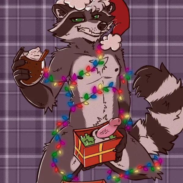 milo (mildlyrac) (christmas) created by littlestfuzz