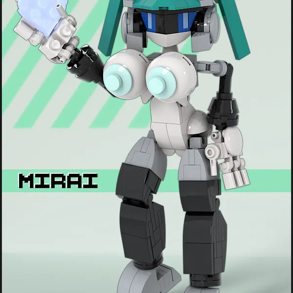 mirai (thiccbrick) created by thiccbrick