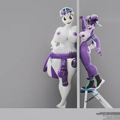 nail (screwingwithsfm), screw (character) (hasbro, my little pony) created by screwingwithsfm