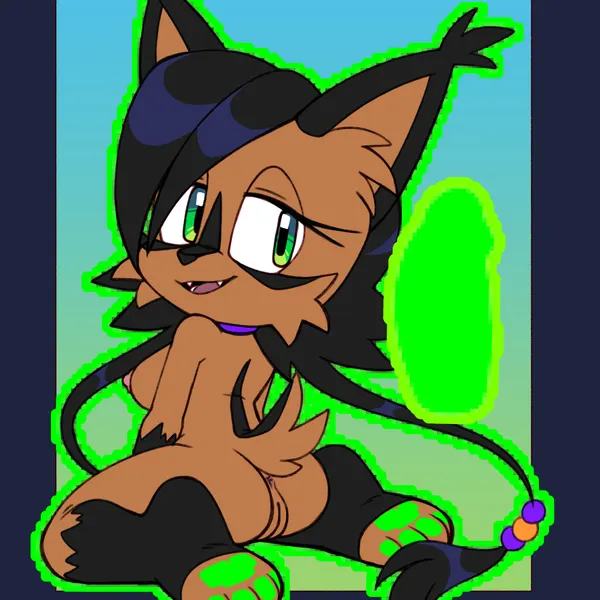 nicole the lynx (archie comics, sega) created by starampharos