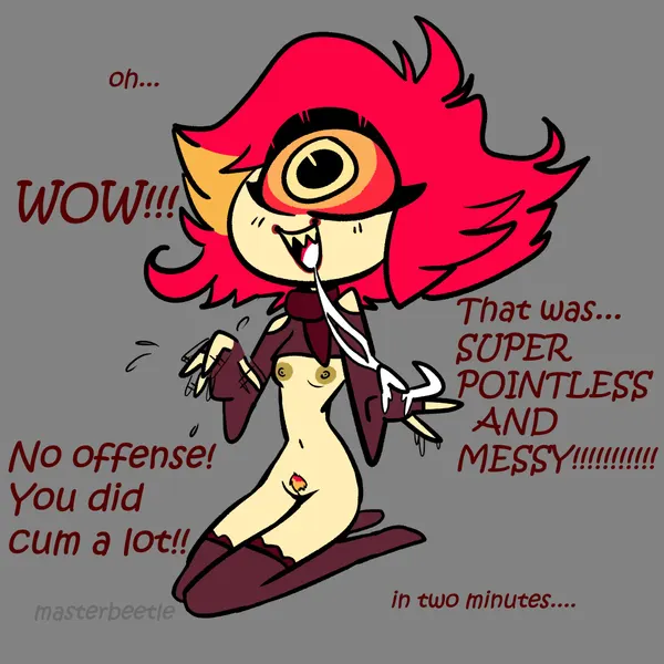 niffty (hazbin hotel) (hazbin hotel, hellaverse) created by masterbeetle