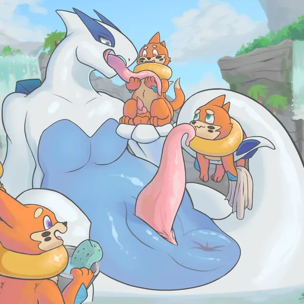 nintendo, pokemon created by aquaridella