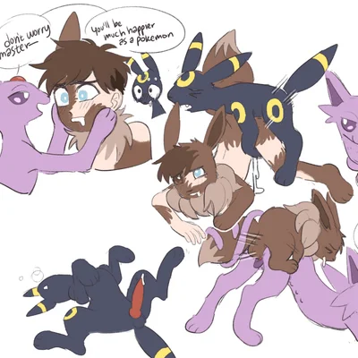 nintendo, pokemon created by binkybnuuy