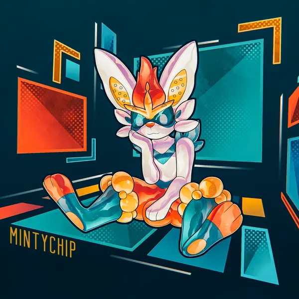nintendo, pokemon created by mintychipart