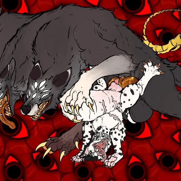 noki (yonnixart), ravage (weredemo) (european mythology, greek mythology) created by yonnixart