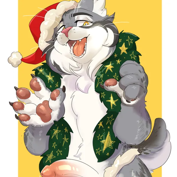 pawbert lynxley (christmas, disney) created by soolopik