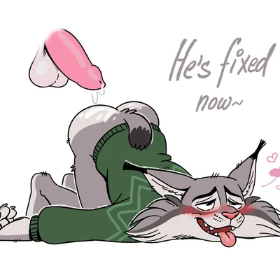 pawbert lynxley (disney, zootopia) created by nikraccoom