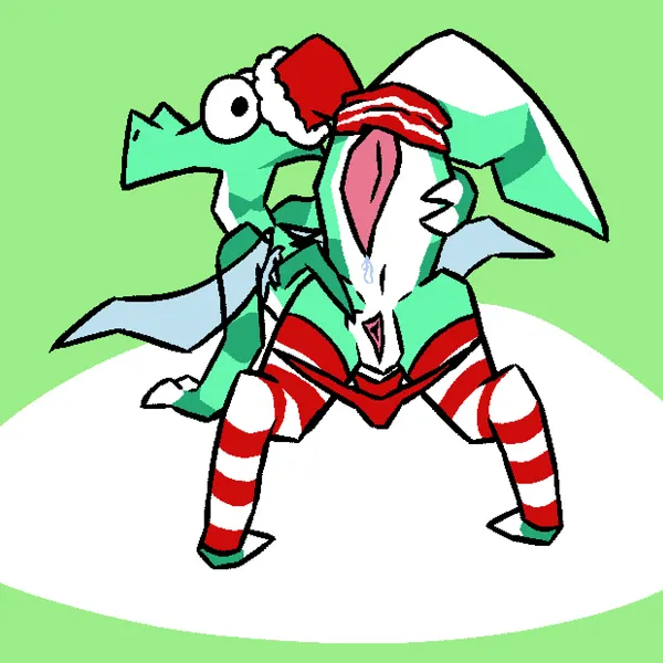 percy (gravel pit) (christmas, mythology) created by gravel pit (artist)