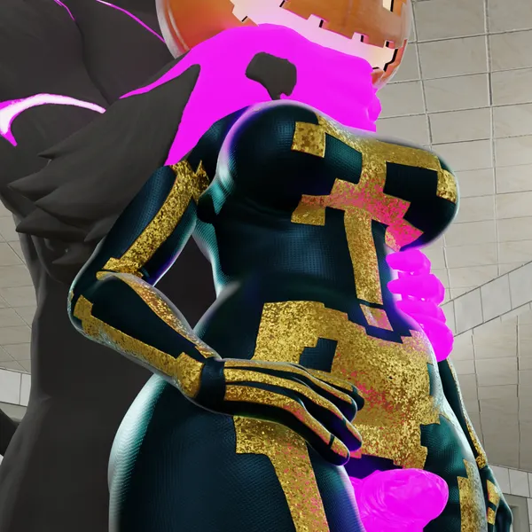 phantom meowscles, spice (fortnite) (epic games, fortnite) created by shonkeyss