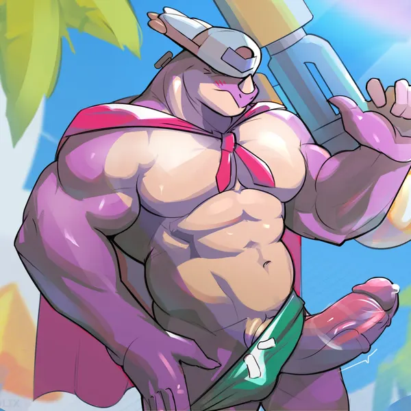 pierce (brawl stars) (brawl stars, supercell (company)) created by megadolix