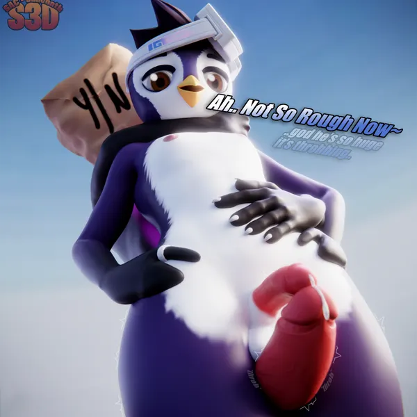 pingwin (fortnite) (epic games, fortnite) created by shachath3d