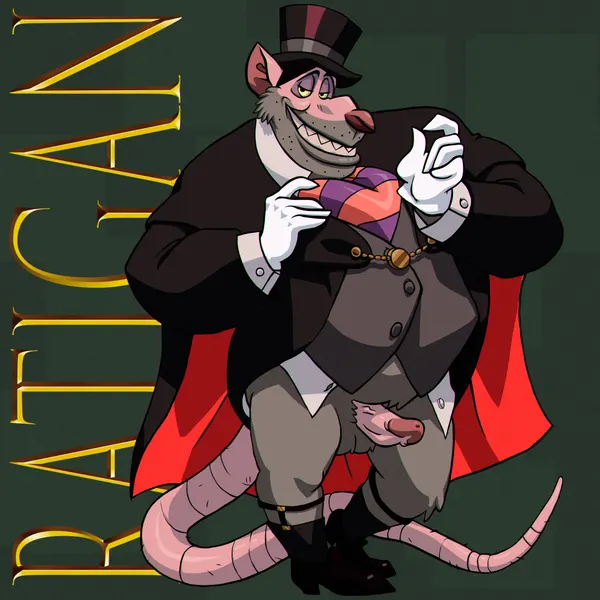 professor padraic ratigan (disney, the great mouse detective) created by peterdamart