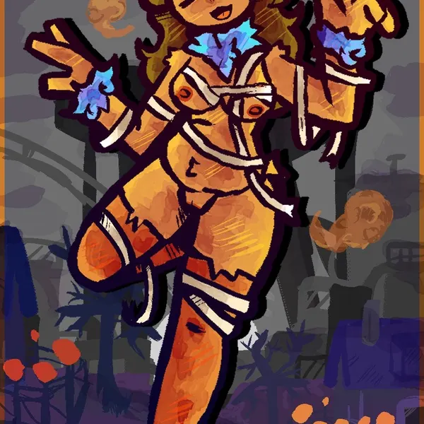 psylocyb (halloween) created by mintymal ink