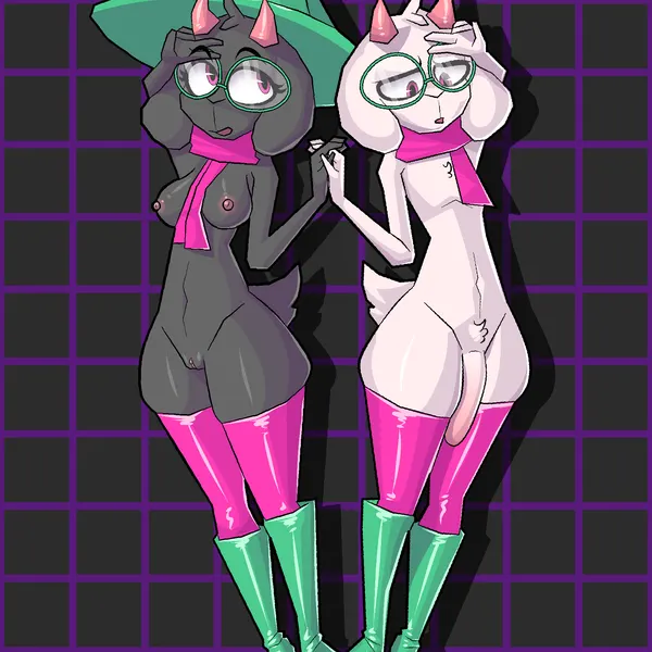 ralsei (deltarune, undertale (series)) created by yerolay